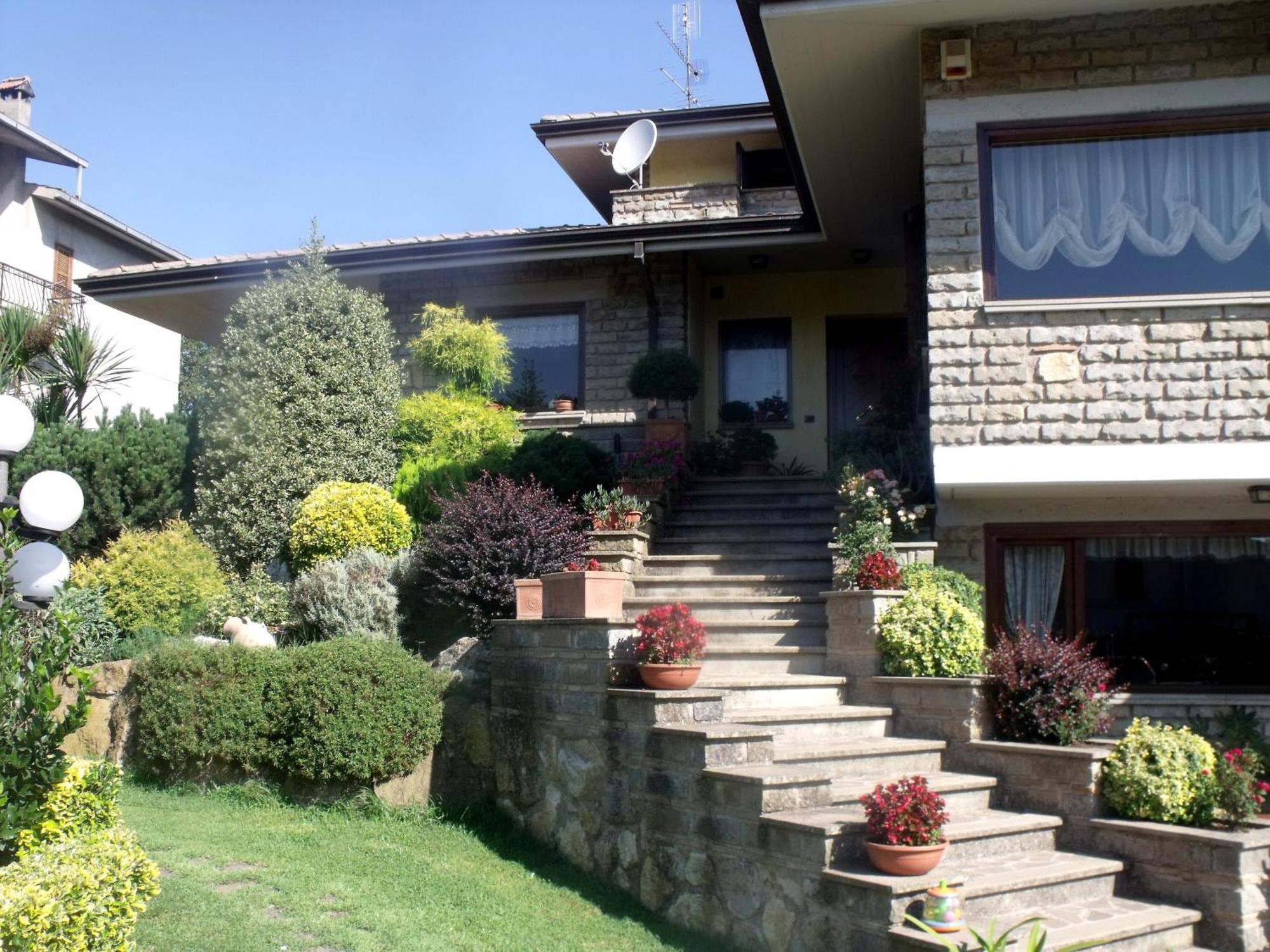 B&B Le Palme Bassano Romano ภายนอก รูปภาพ