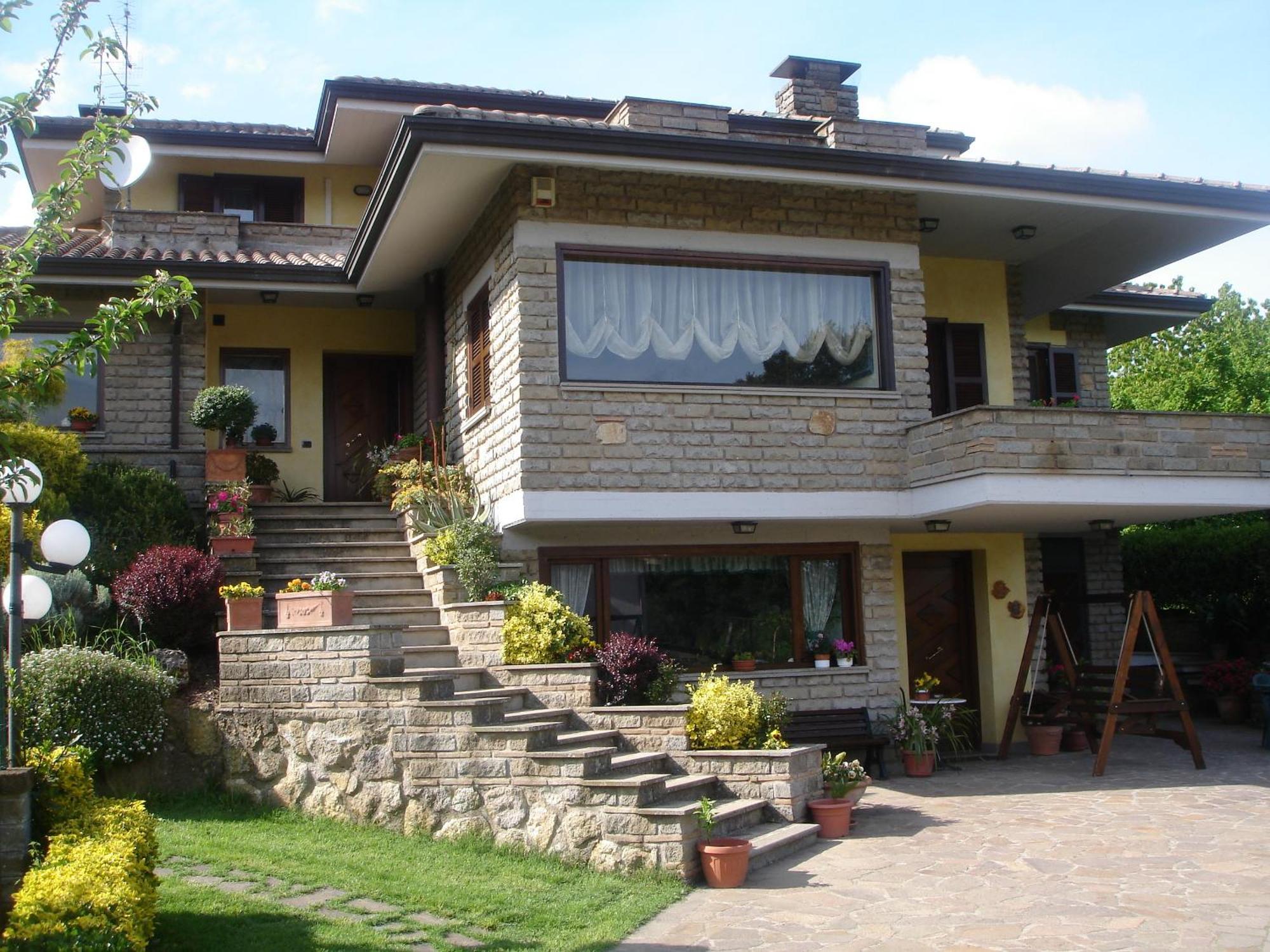 B&B Le Palme Bassano Romano ภายนอก รูปภาพ
