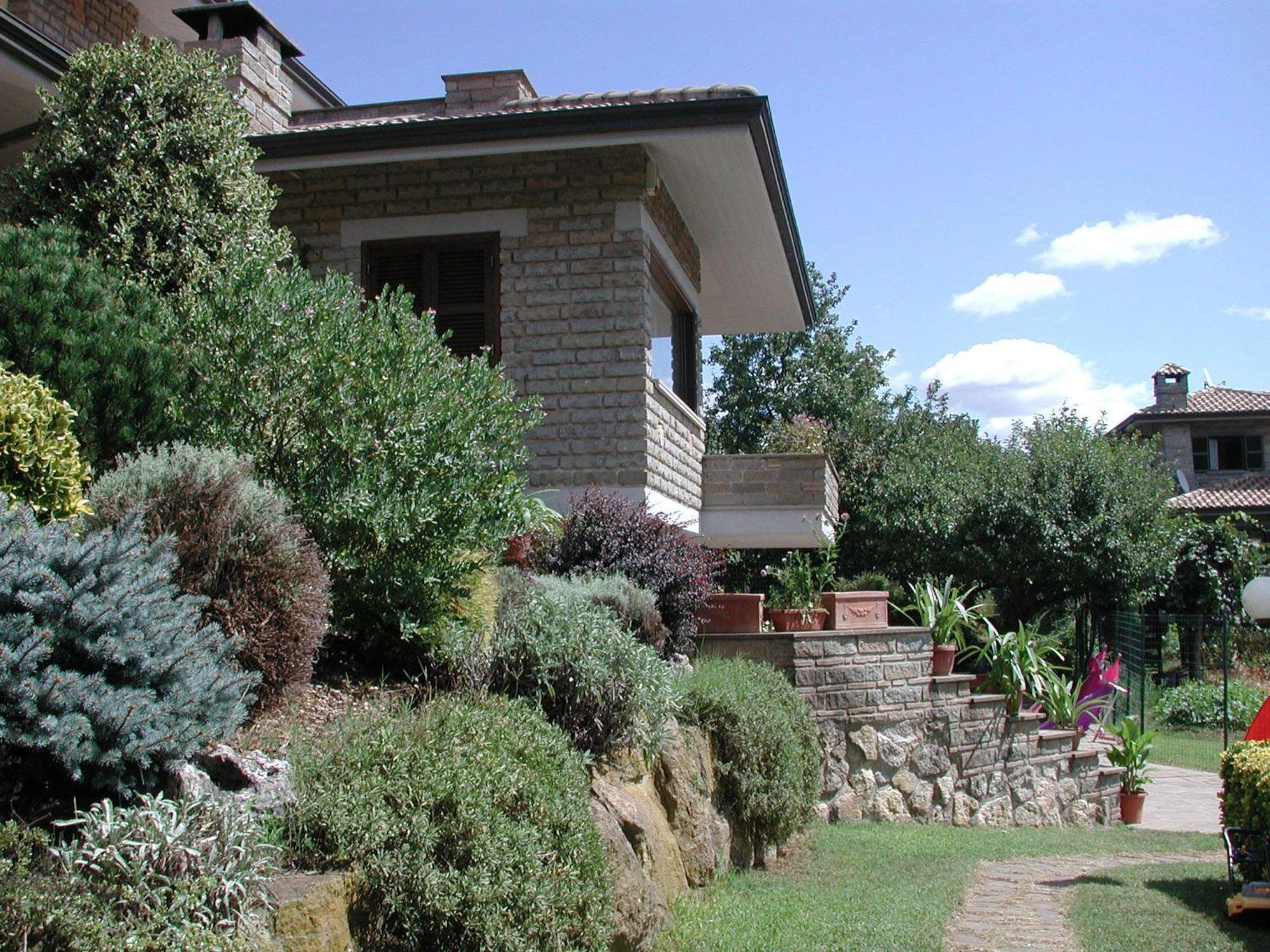 B&B Le Palme Bassano Romano ภายนอก รูปภาพ